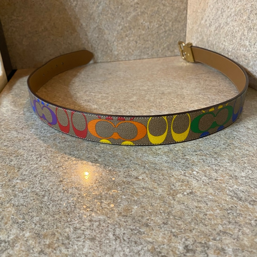 Coach belt authentic
